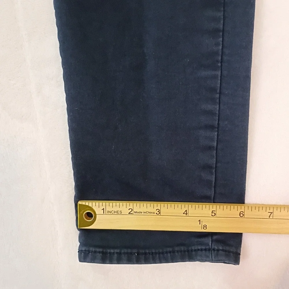 Banana Republic Travel Jean Mens 31x32 Athletic Fit Navy Blue Stretch Pants